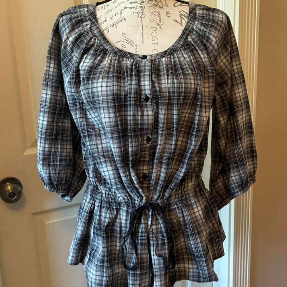 Sundance Women's Black and White Blouse